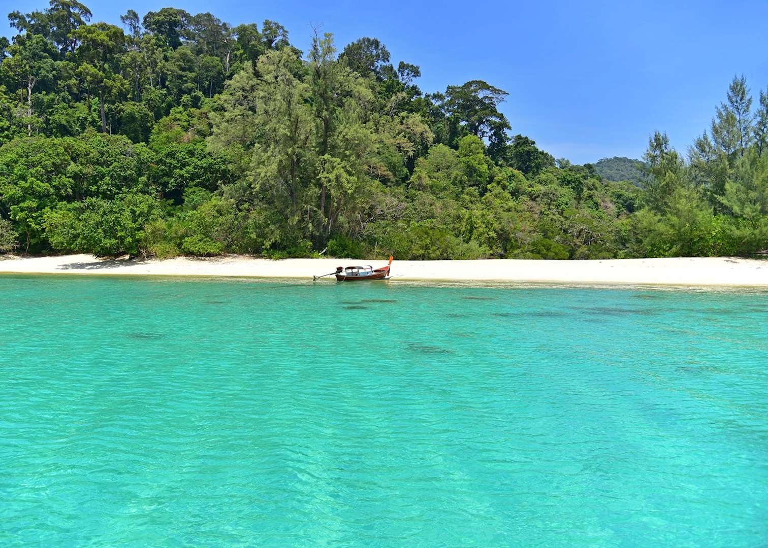 Beach at Adang Island