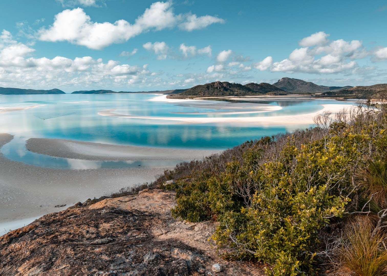 Whitehaven Beach in the Whitsunday Islands