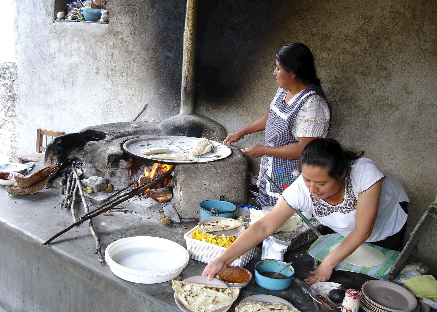 Fresh tortillas, Copper Canyon