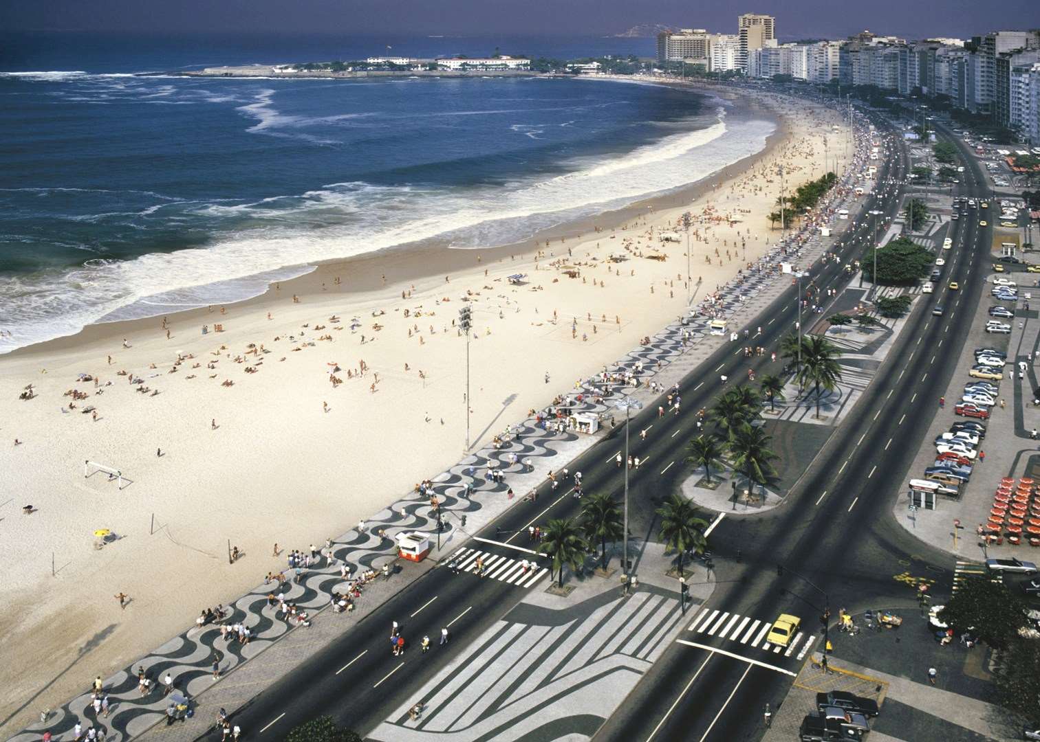 Copacabana beach, Rio de Janeiro