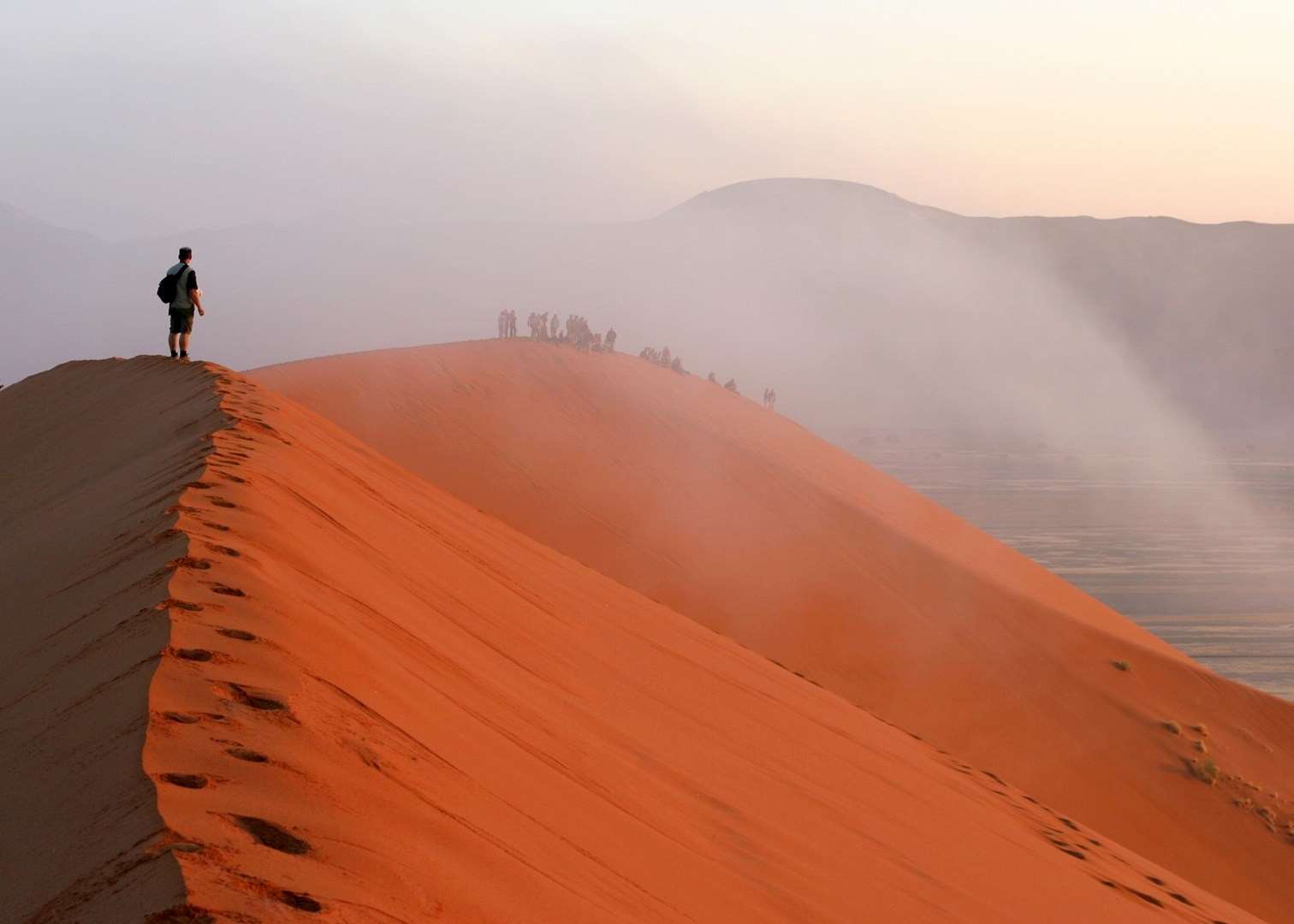 Dawn at Sossusvlei
