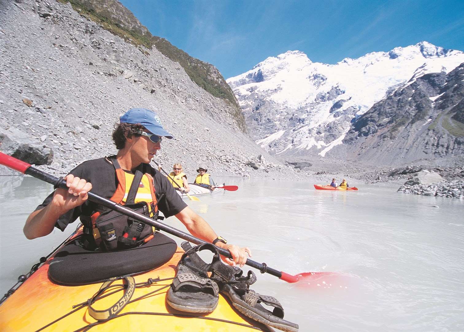 Glacier Sea Kayaking, Mount Cook National Park