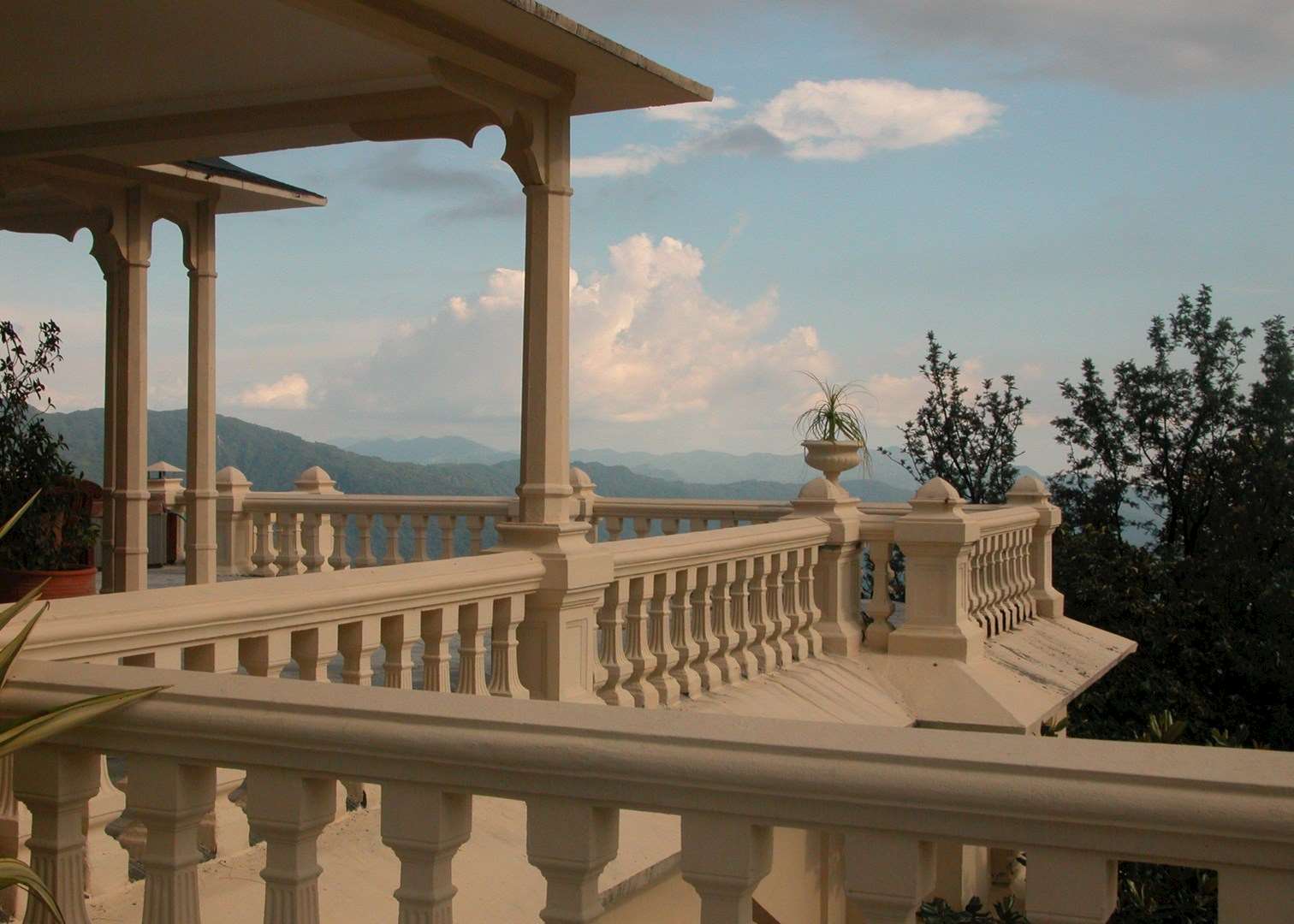 View from the Suite at Ananda, Rishikesh