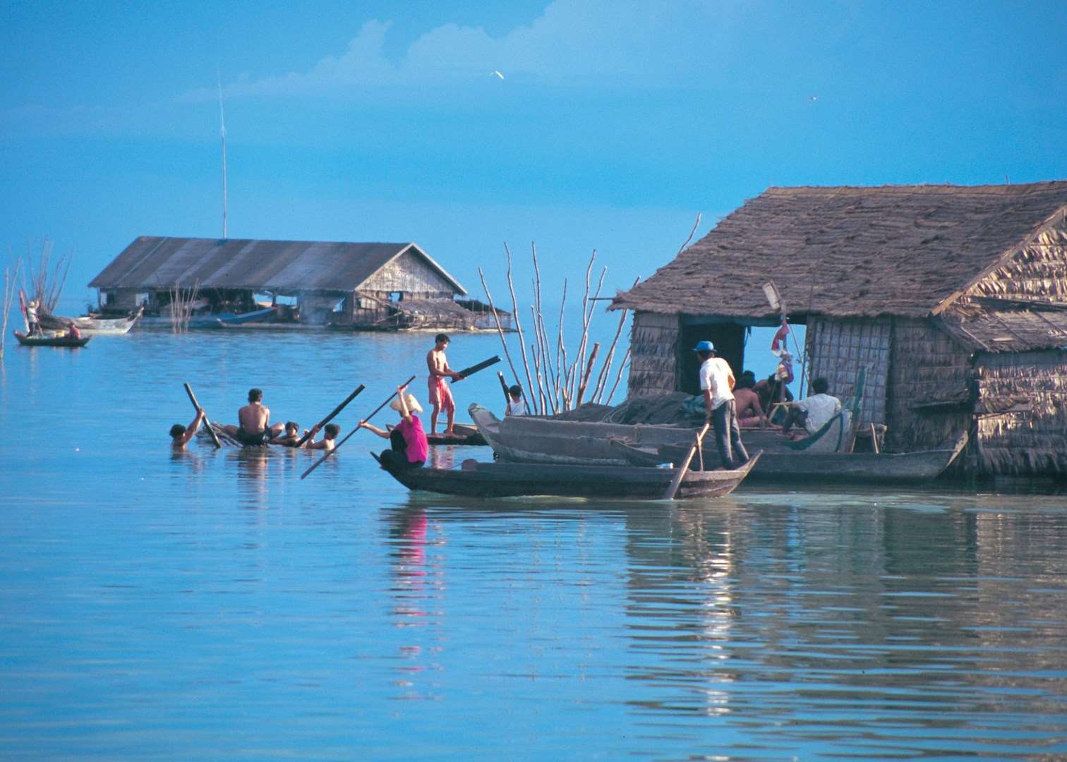 Floating Village on the Tonle Sap Lake, Siem Reap