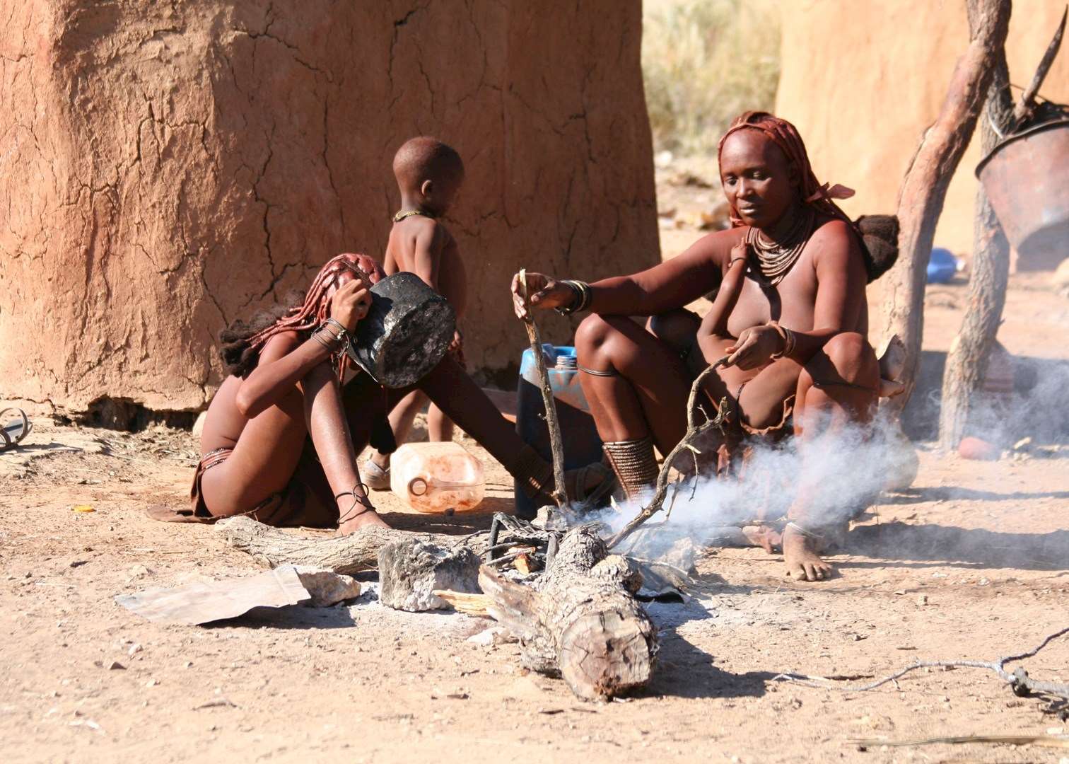 Himba excursion from Gelbingen Lodge, Damaraland