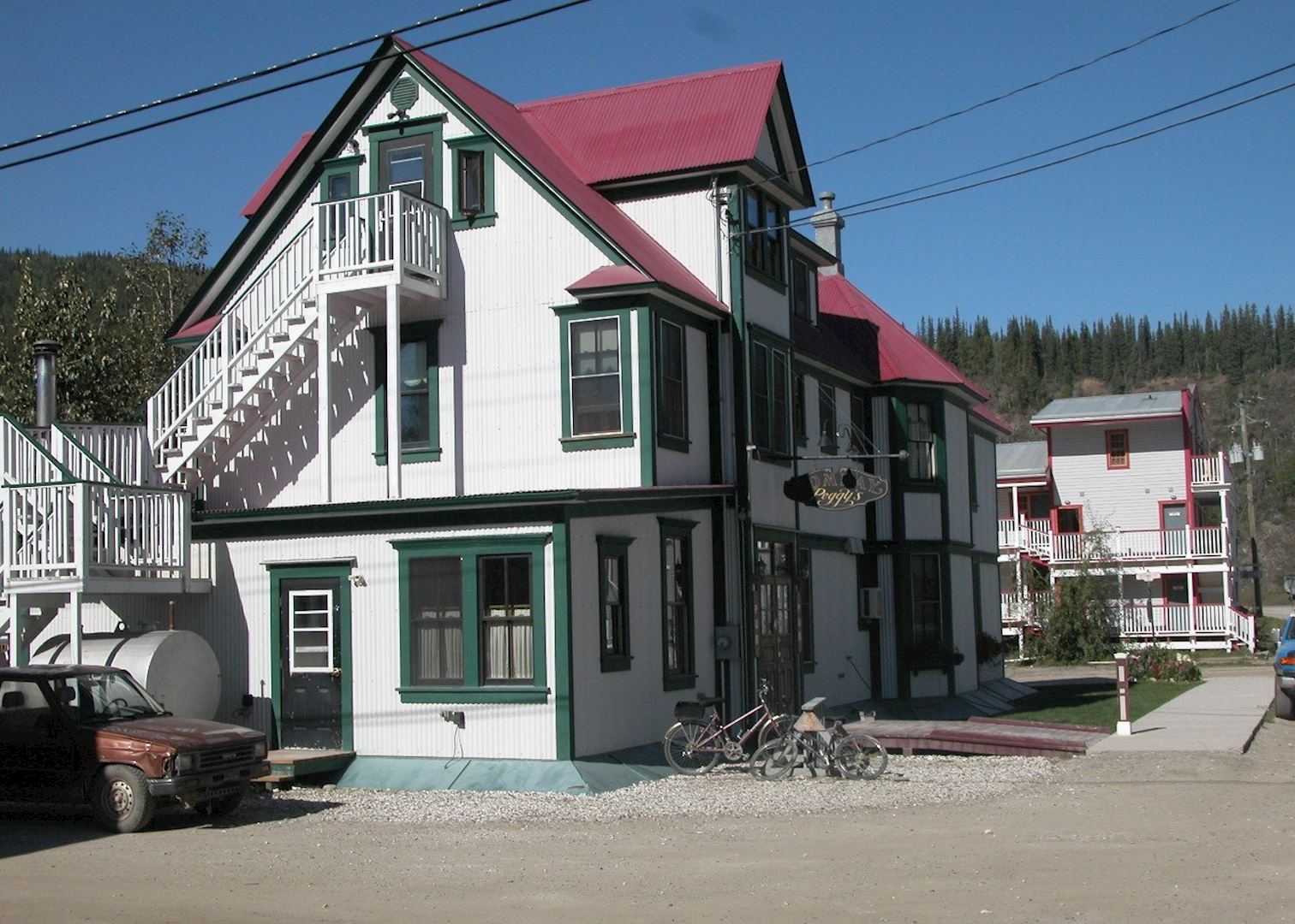 Bombay Peggys Inn Pub Yukon Canada Bombay Peggy's | Hotels in Dawson City | Audley Travel