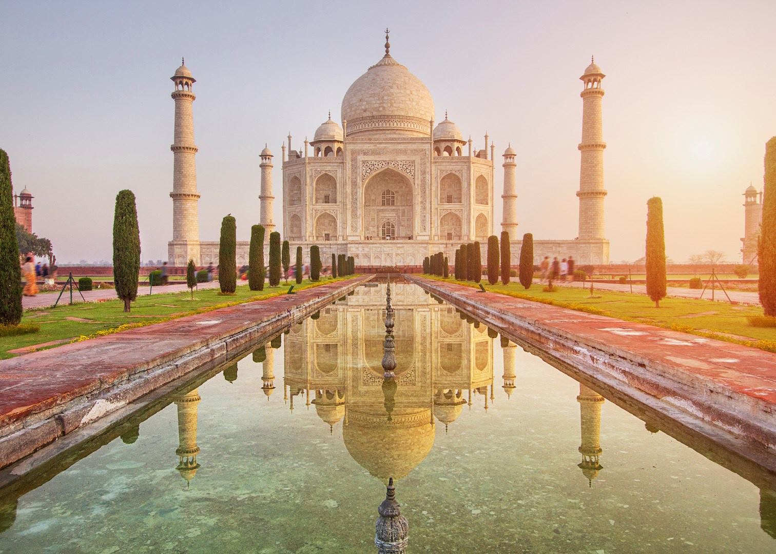 Taj Mahal At Sunrise India Audley Travel