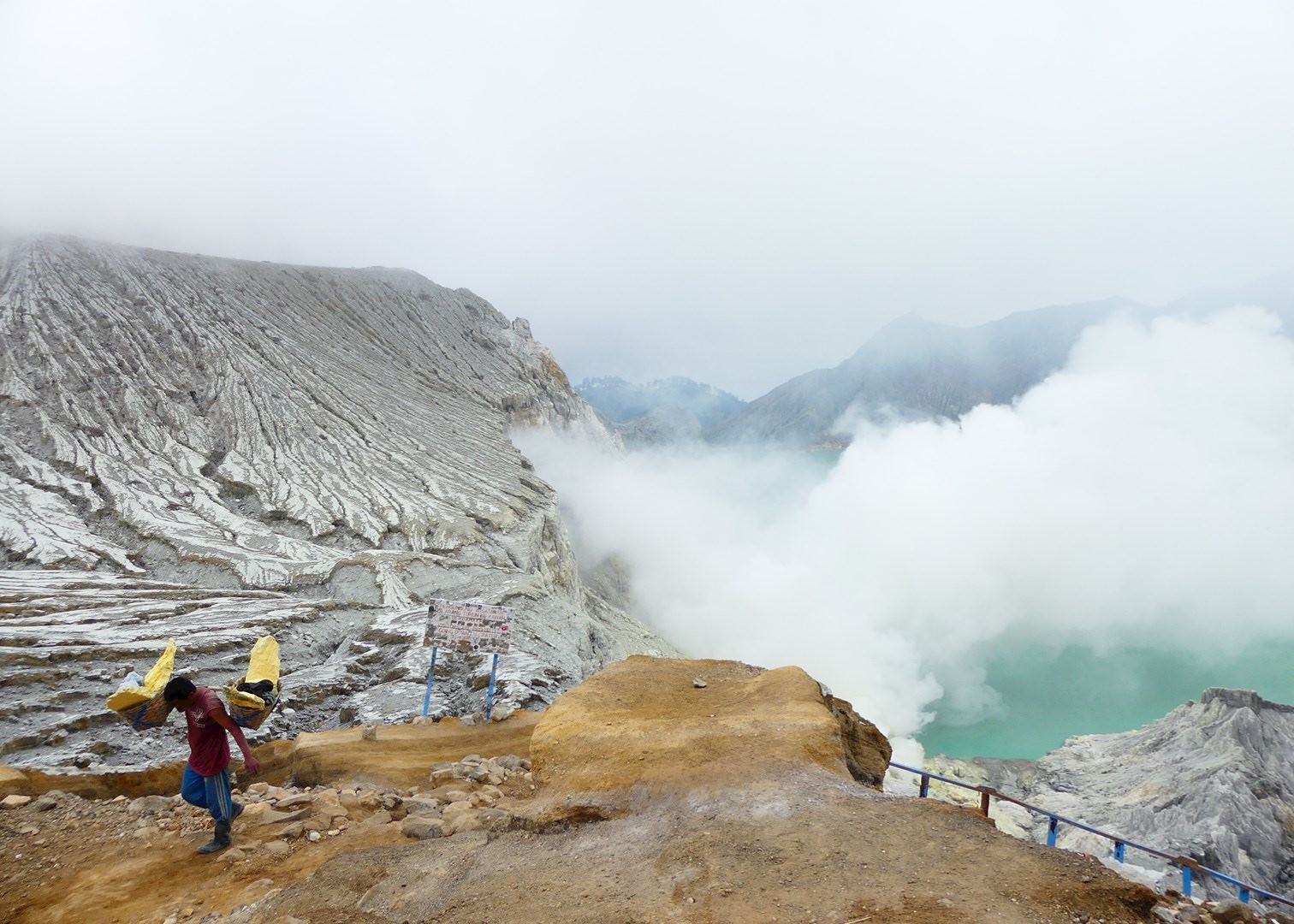 Trek up to the Ijen  crater Audley Travel