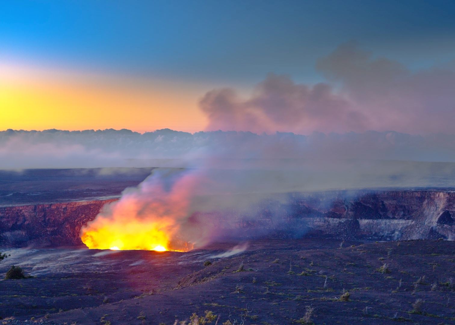 big island travel volcano