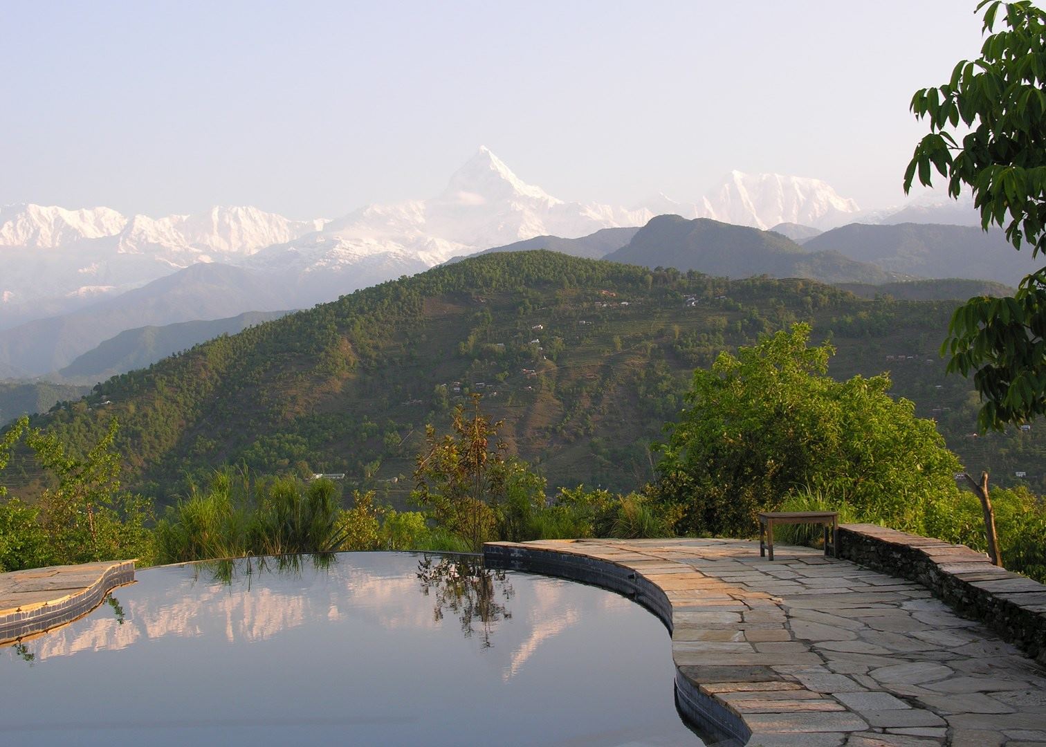 Pool, Tiger Mountain Lodge, Pokhara