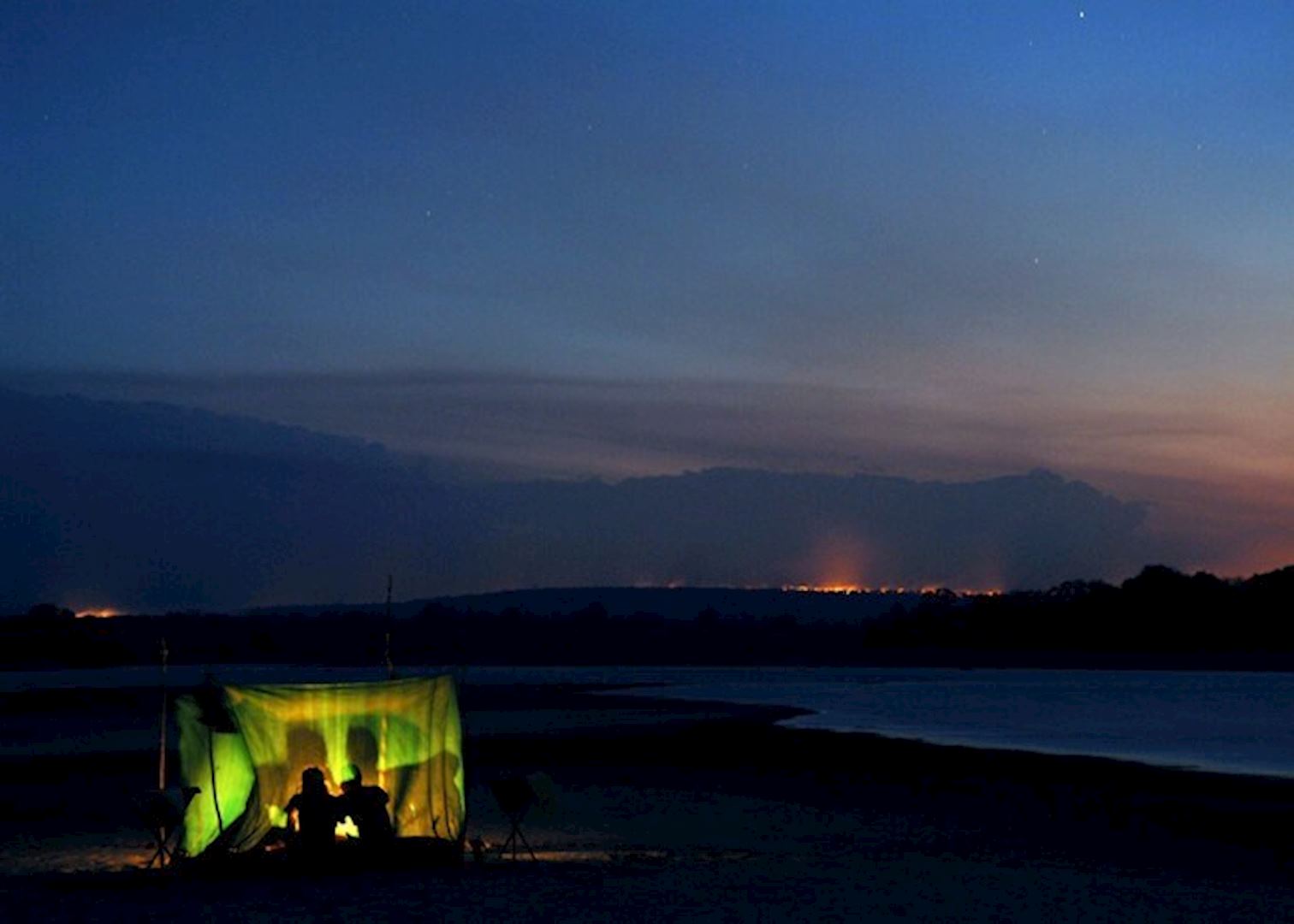 Sand Rivers Fly Camping, Selous Game Reserve