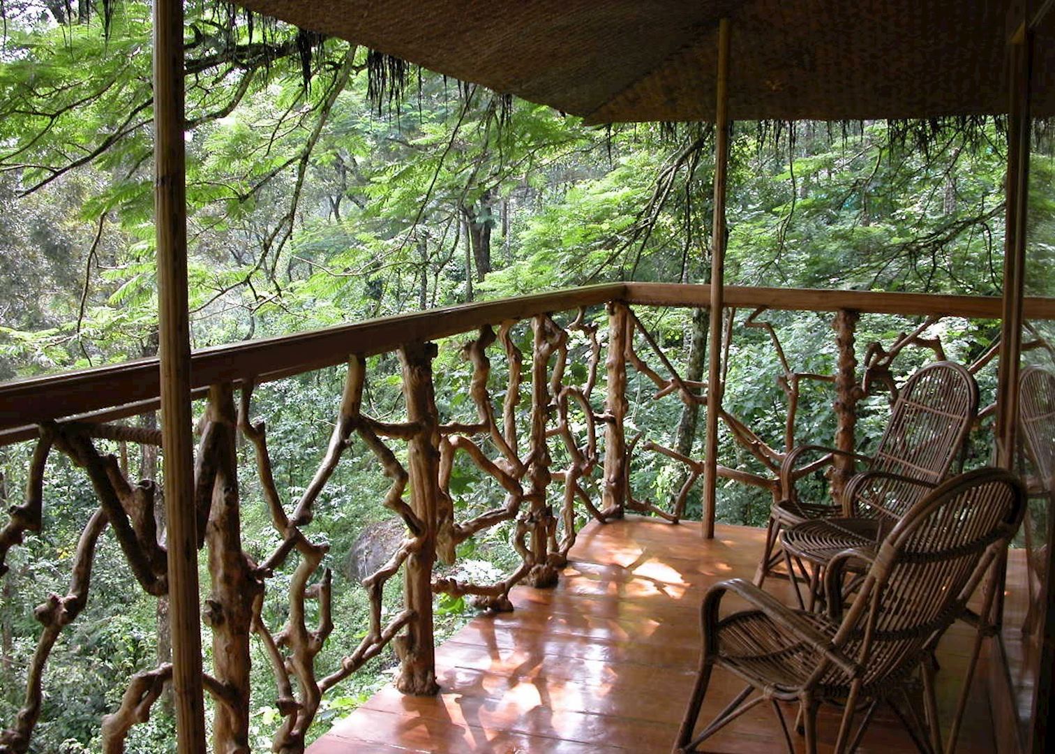 Treehouse balcony, Tranquil Hideaway, Sultans Battery