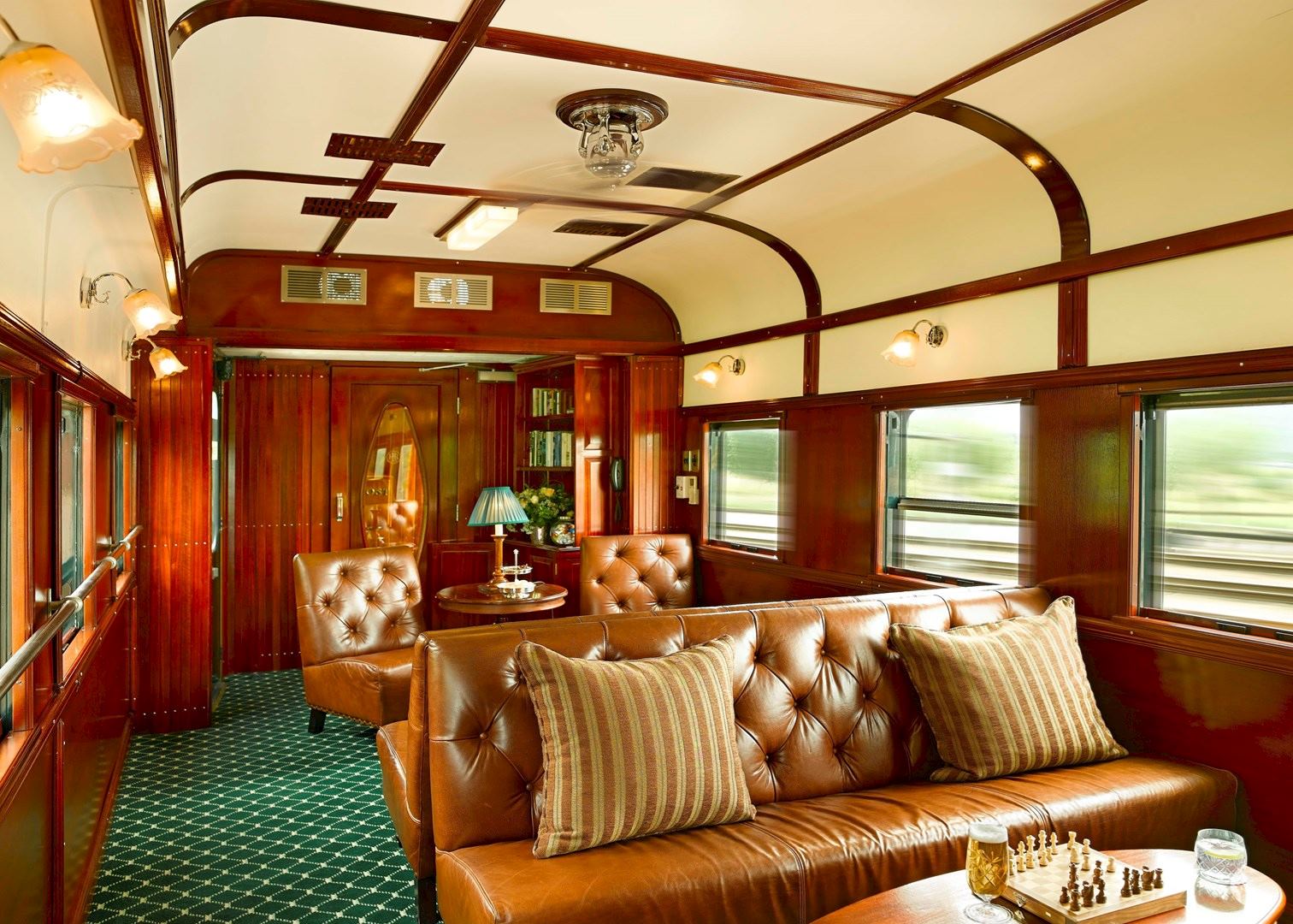 Club lounge, Rovos Rail