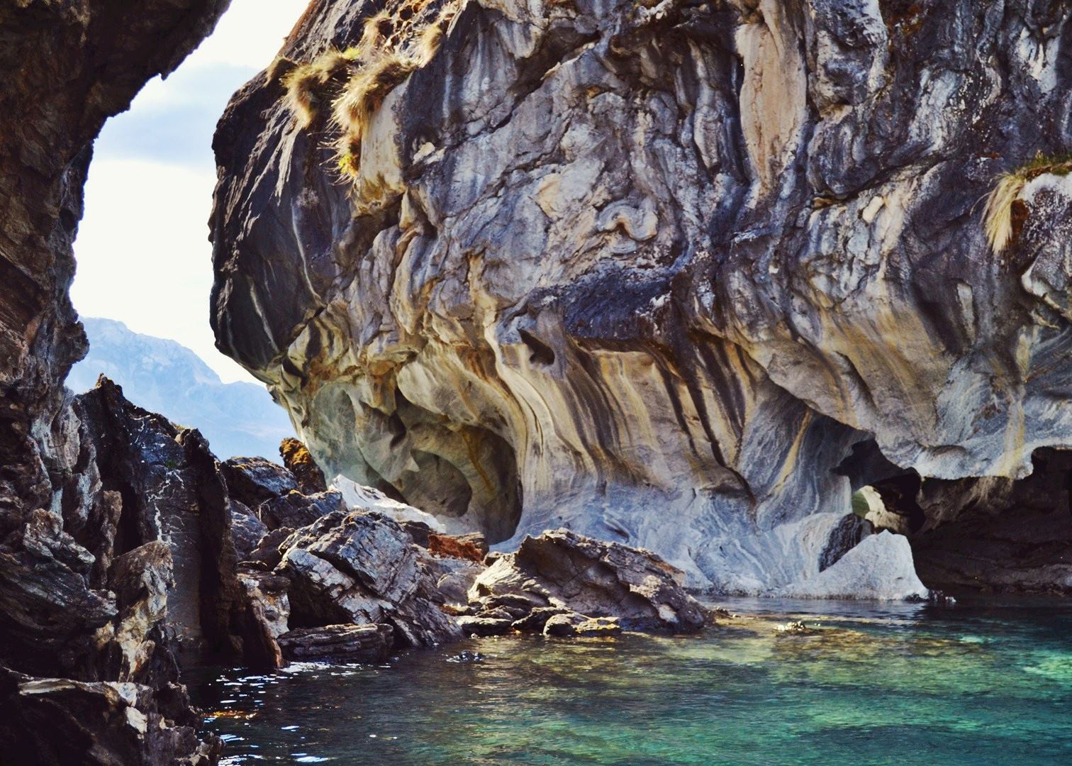 marble caves chile things
