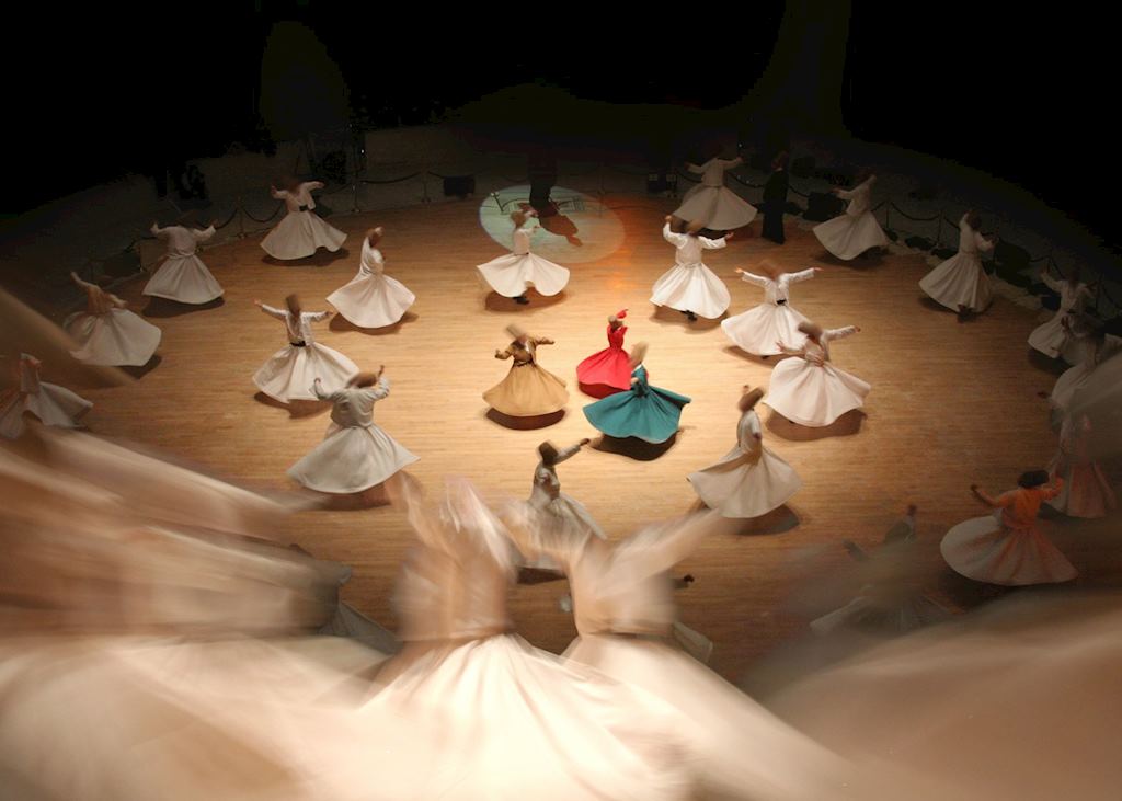 Whirling dervishes