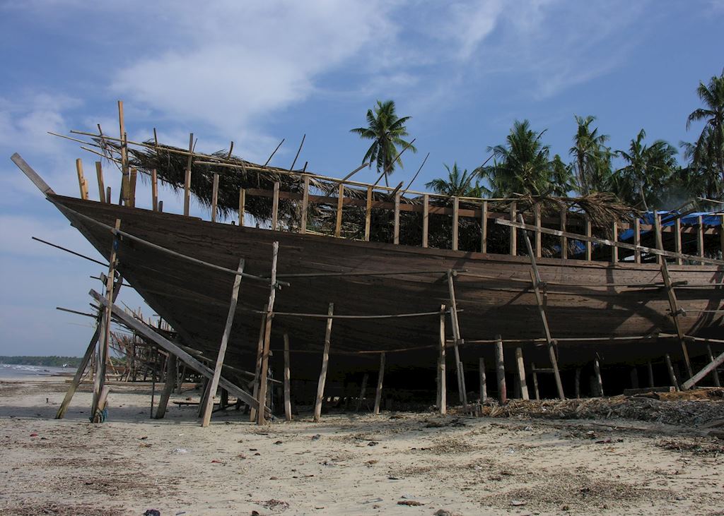 Boat building, Pantai Bira, Sulawesi