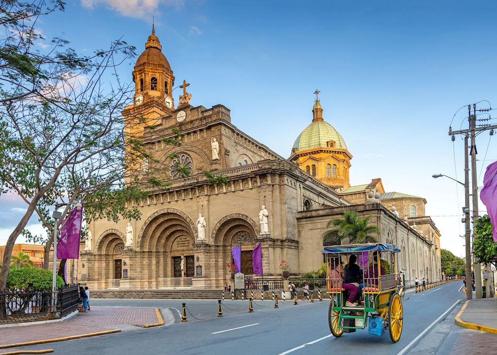 Façade of Manila Cathedral