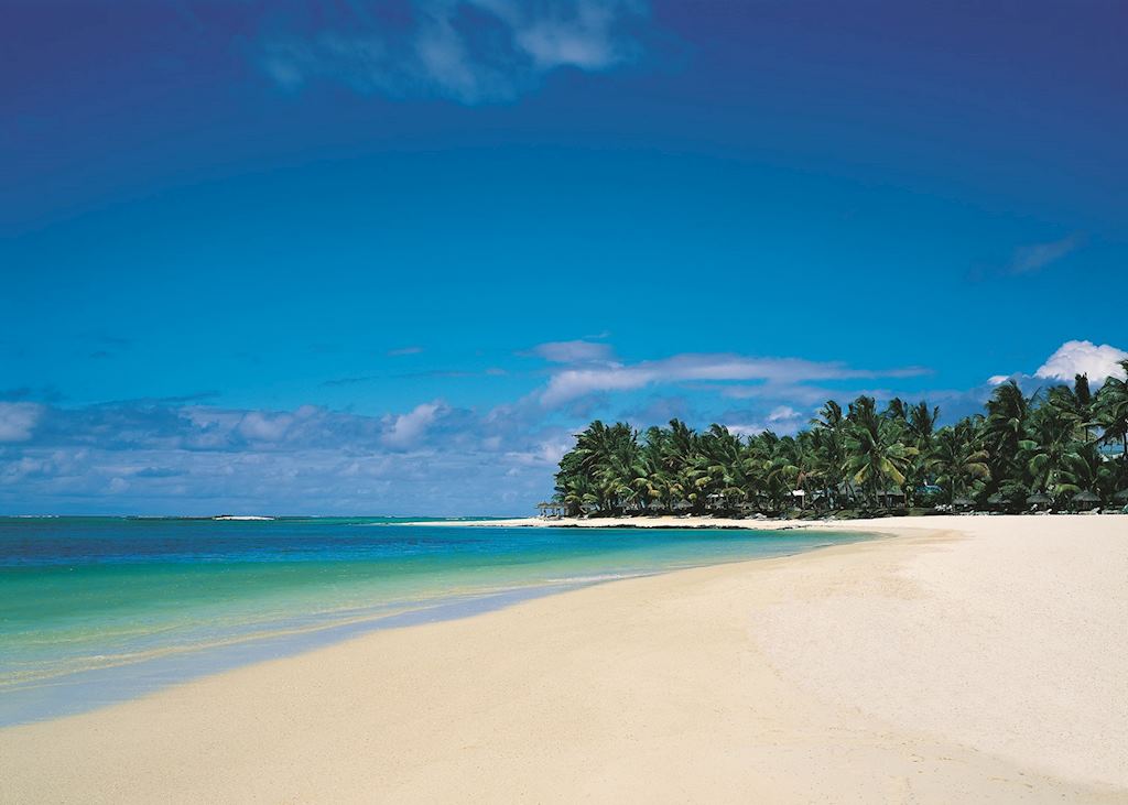 Mauritius is fringed by idyllic beaches