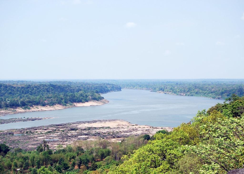 Mekong River Khong Jiam, Thailand