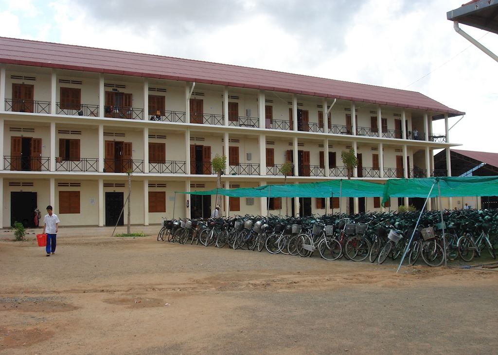 School funded by the For the Smile of a Child project
