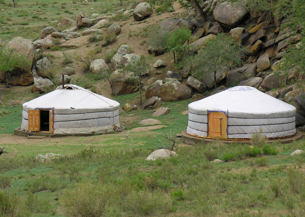 Monastery Camp, Khogno Khan Mountain