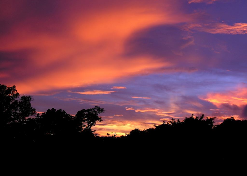 Sunset over Monteverde Cloud Forest, Costa Rica