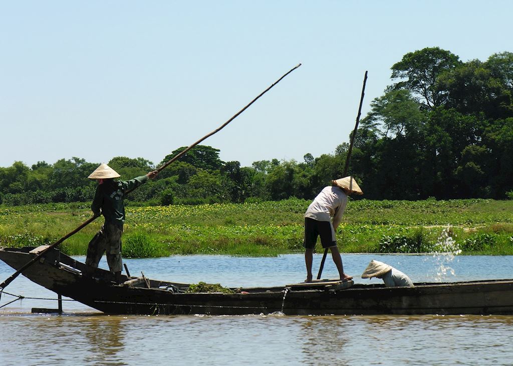 Working on the Perfume River