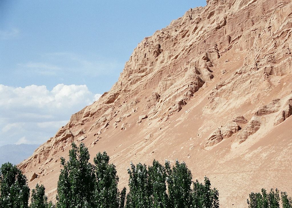 The Flaming Mountains, Bezeklik, Xinjiang