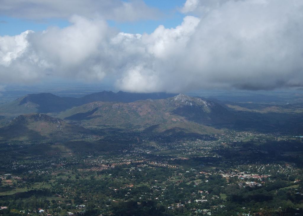 View from the Zomba Plateau, Malawi