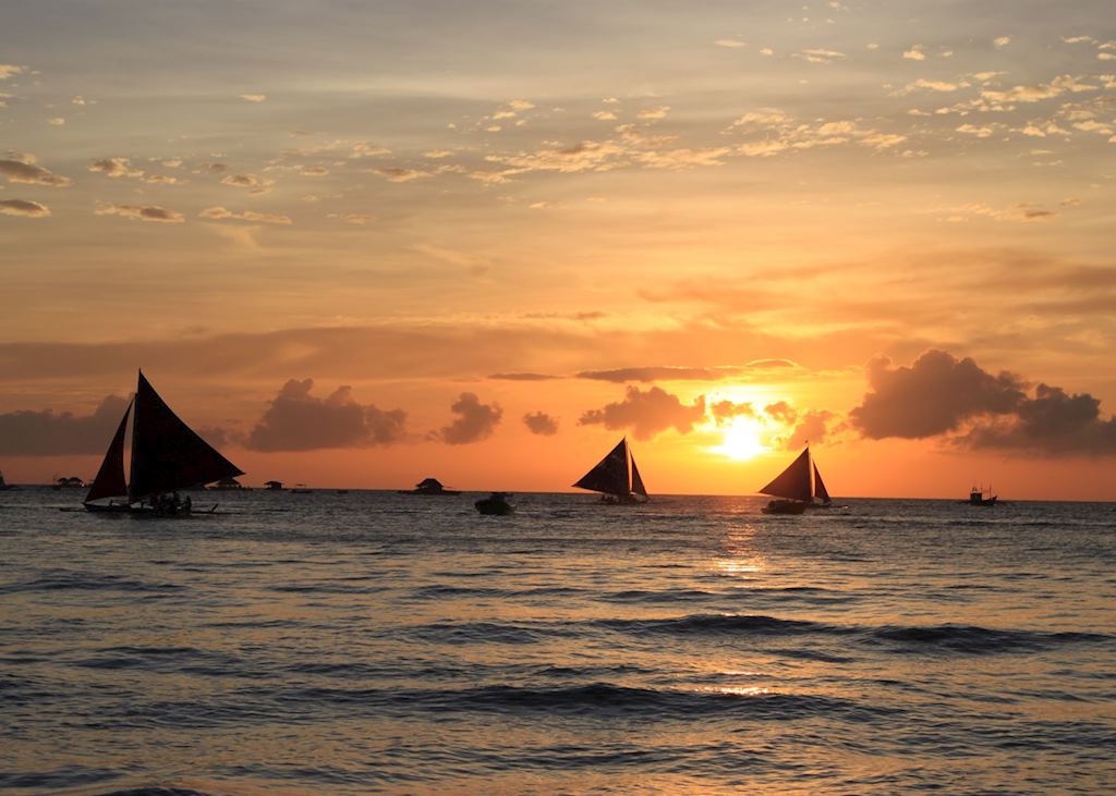 Sunset, Boracay, Philippines