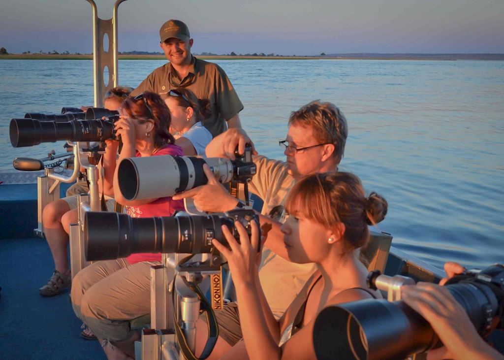 Half Day Water Photographic Safari - Pangolin Safaris,Chobe National Park