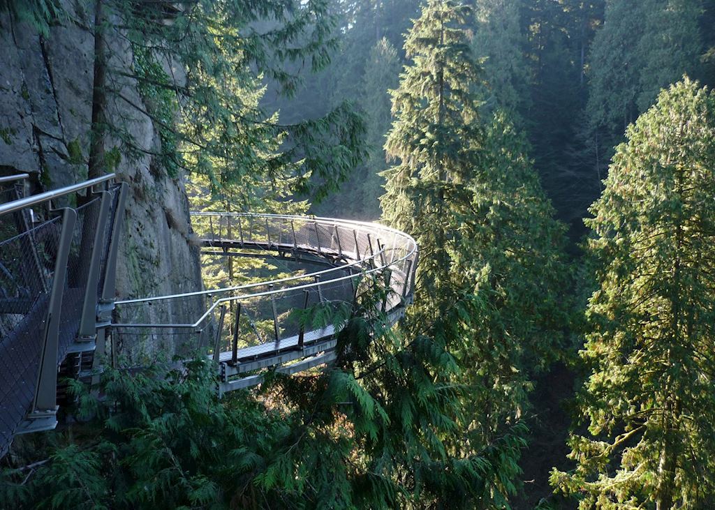Cliffwalk at Capilano Suspension Bridge, Vancouver