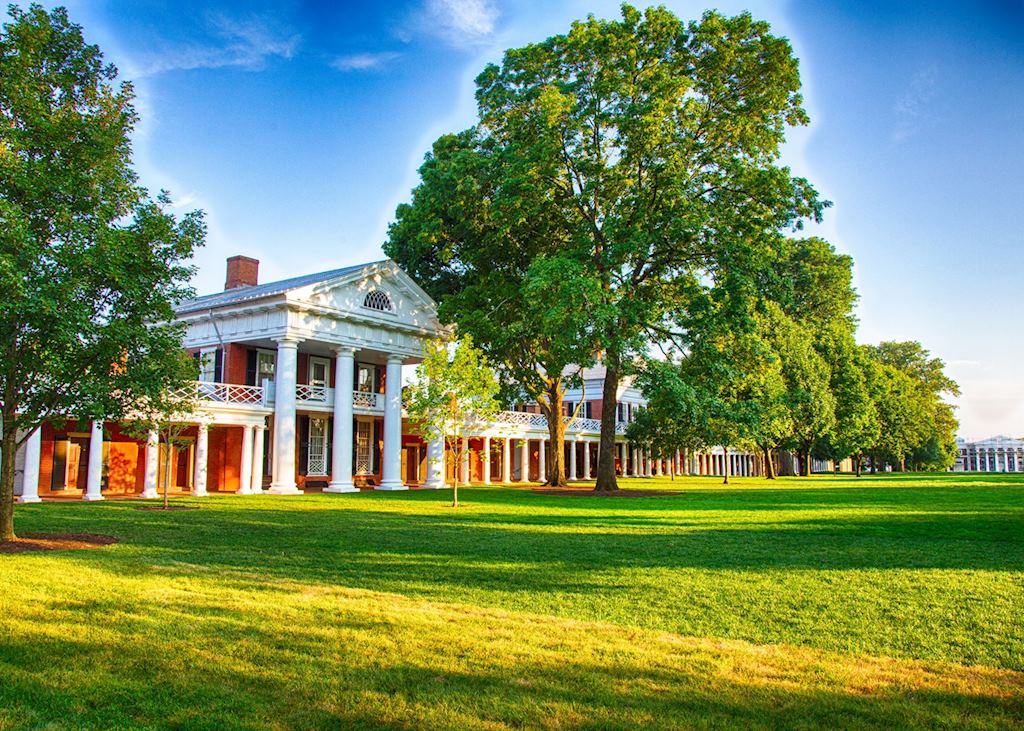 Charlottesville university campus