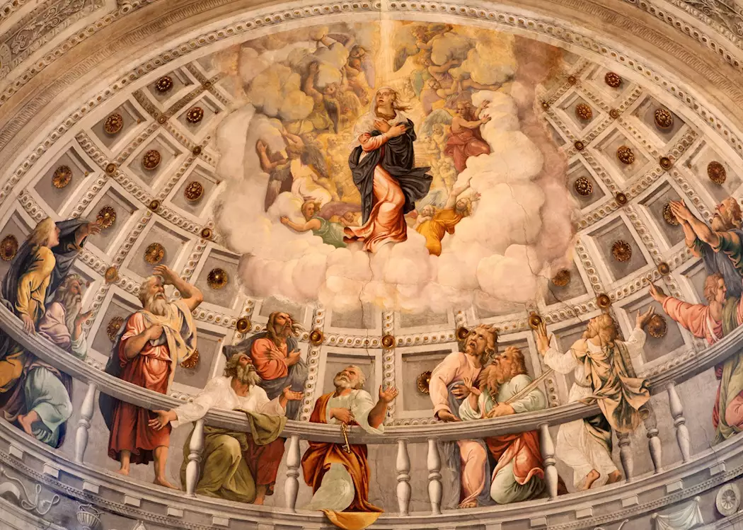 Fresco in Verona Cathedral