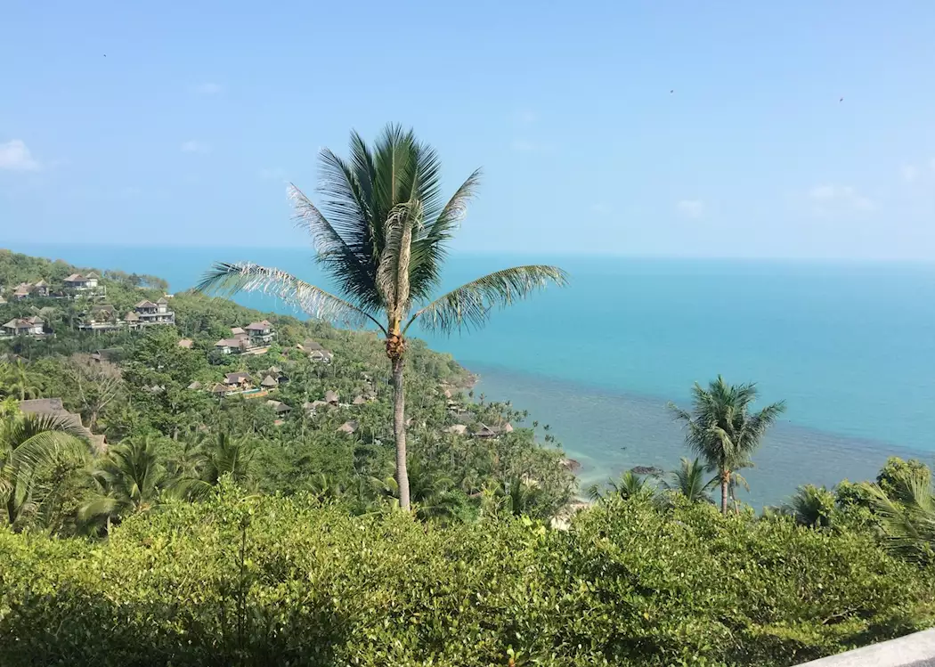 View over Four Seasons Koh Samui