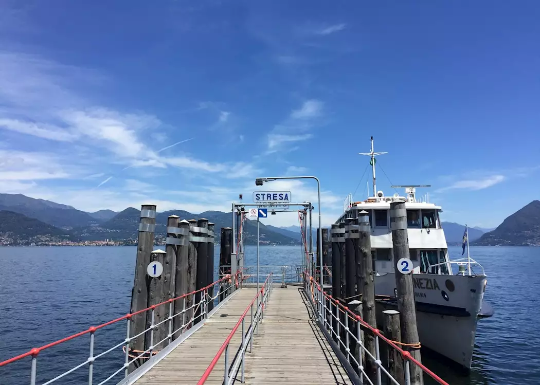 Ferry on Lake Maggiore