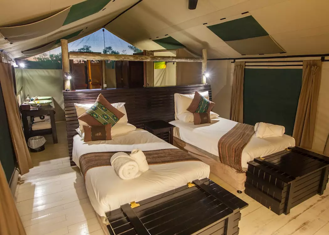 rygrad Bopæl Troubled Pom Pom Camp | Hotels in Nxabega Concession | Audley Travel