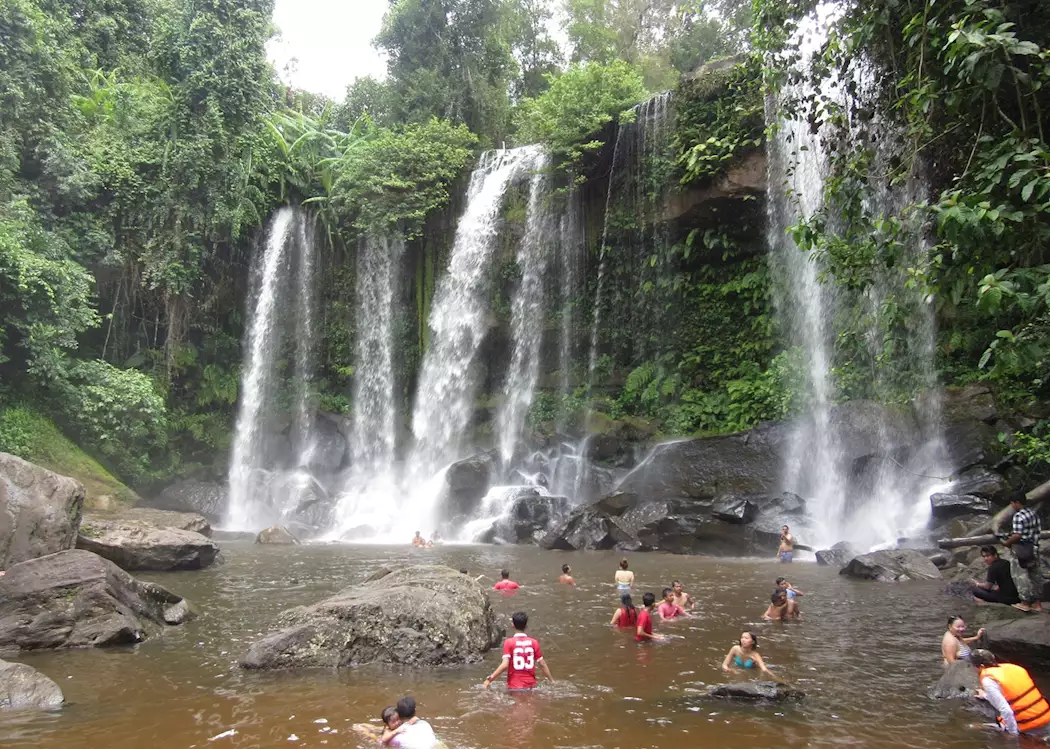 Waterfall in the Kulen National Park