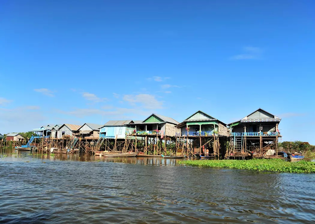 Floating villages, Tonle Sap, Cambodia