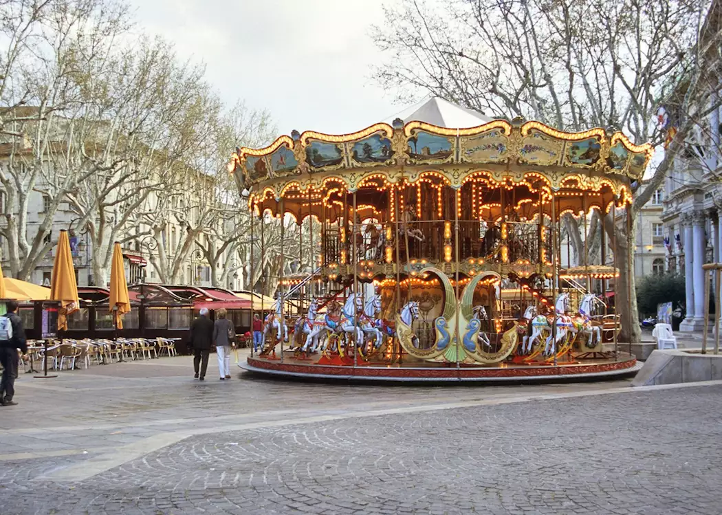 Carousel in Avignon, Provence