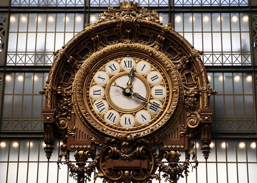 Clock at the Musée d'Orsay, Paris