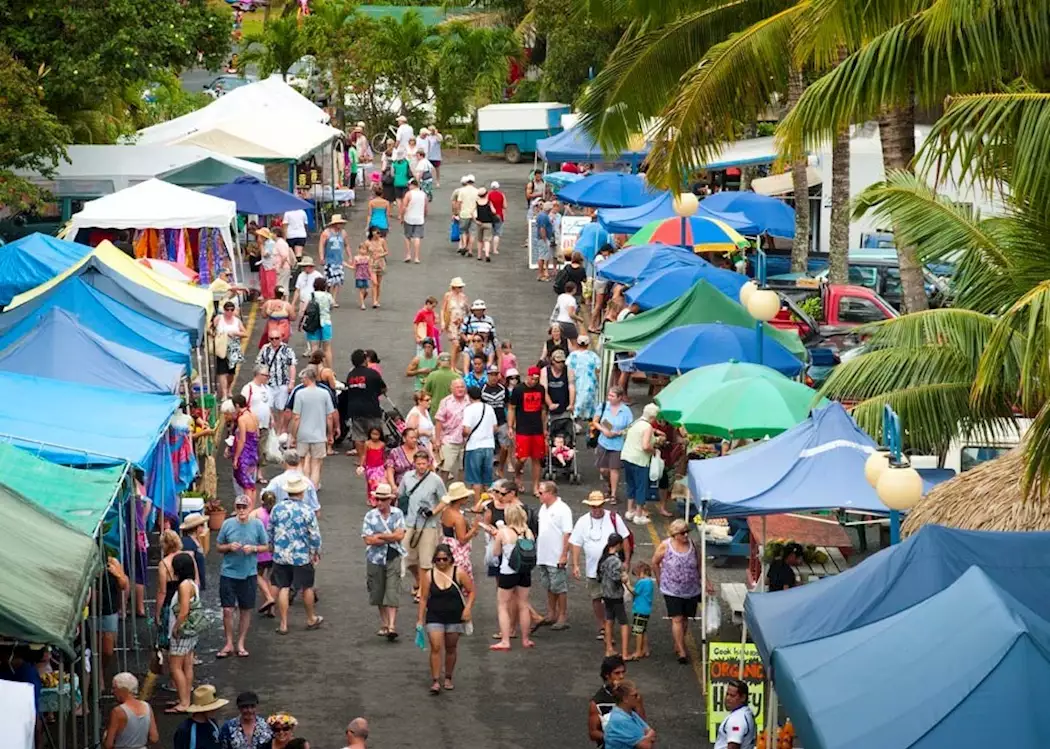Market Day, Cook Islands