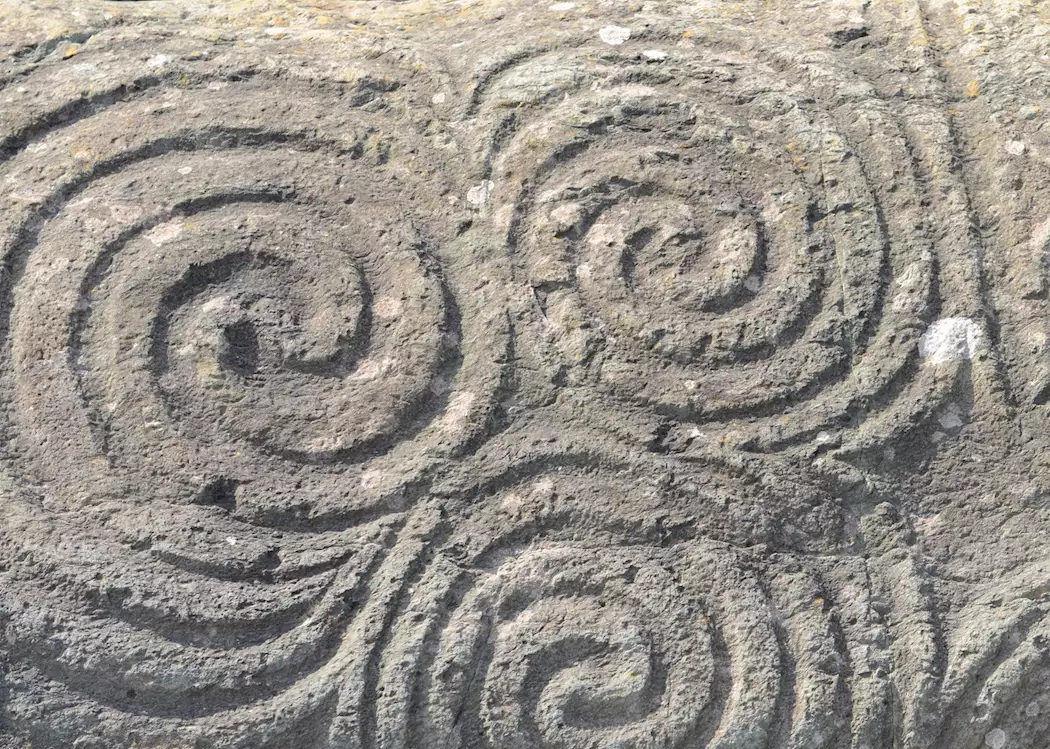 Markings at Newgrange