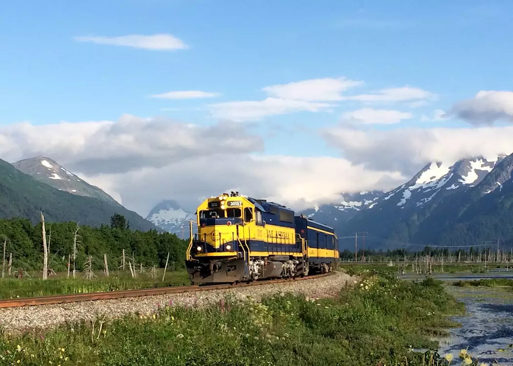 Alaska Railroad, near Anchorage