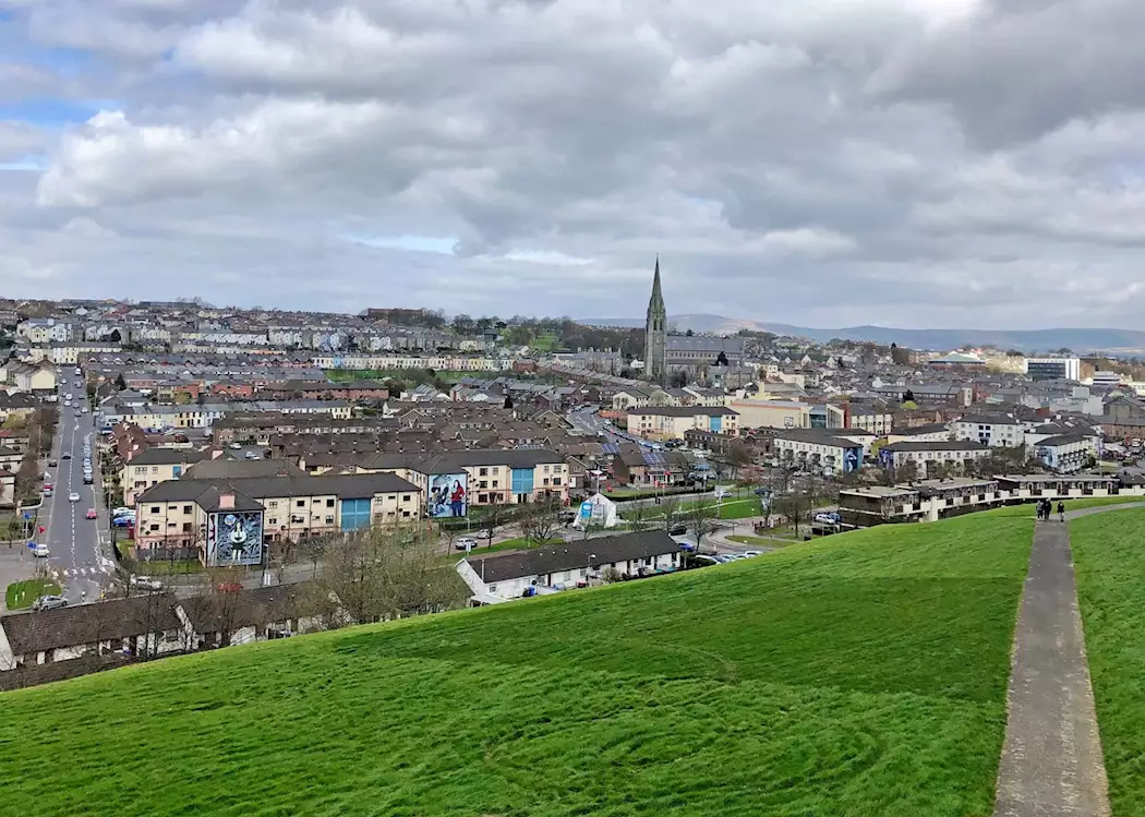 View overlooking Derry/Londonderry city