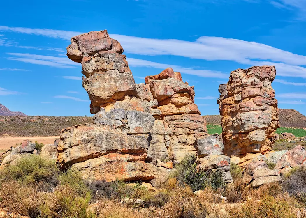 Rock formations near the Cederberg Mountains
