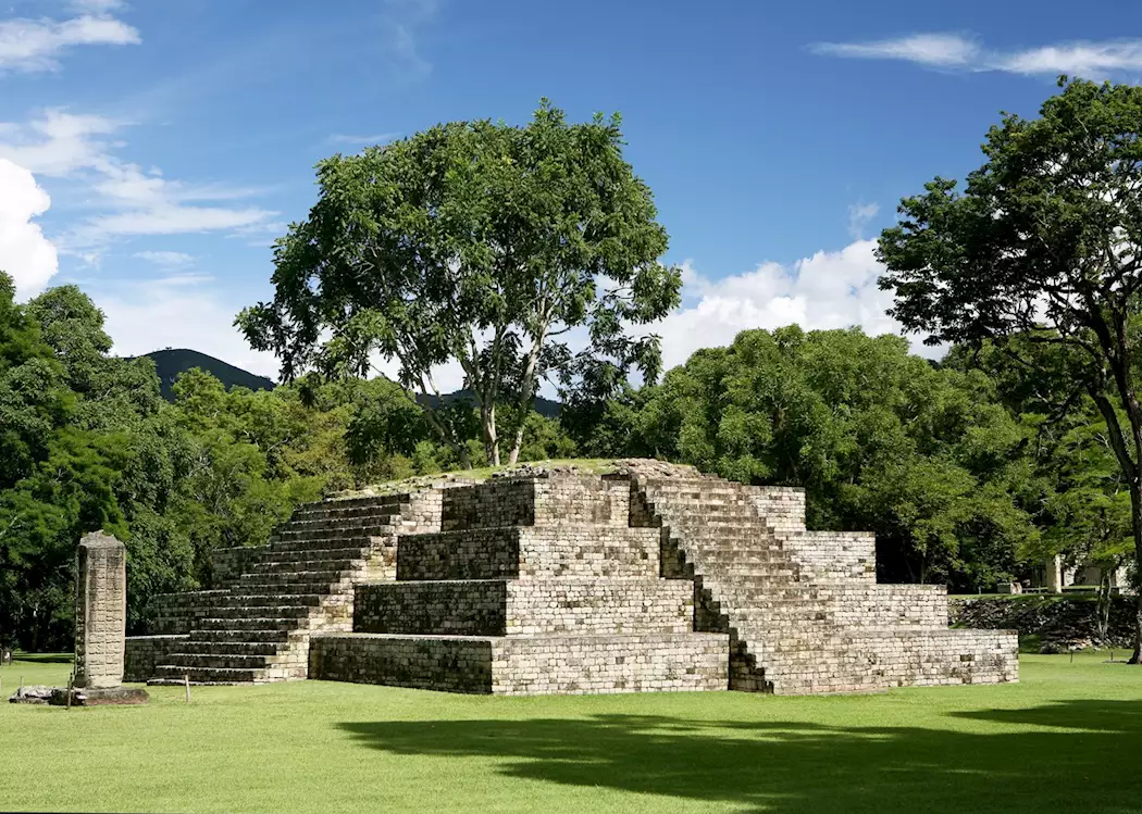 Pyramid, Copán, Honduras