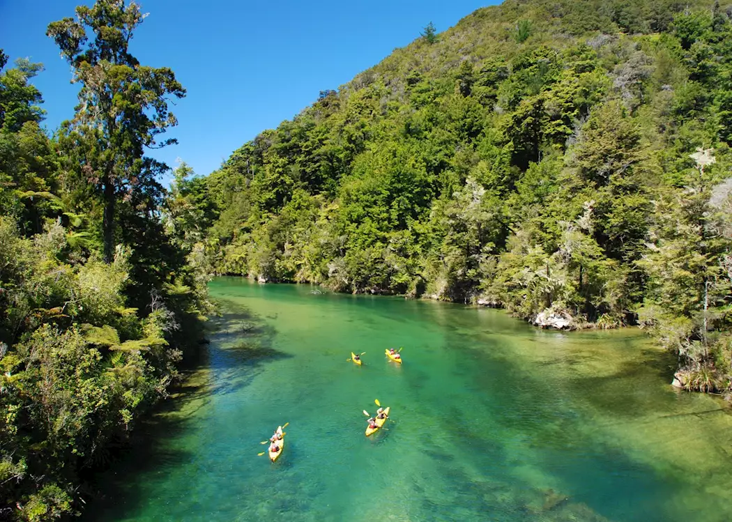 Kayaking in the Abel Tasman National Park