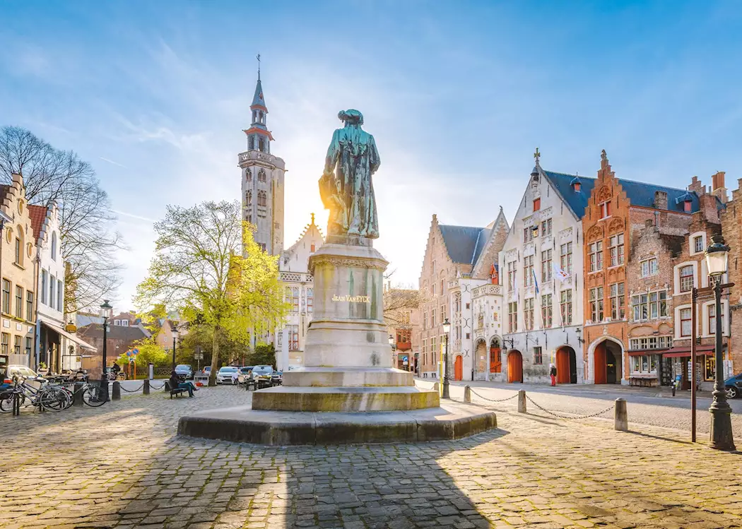Jan van Eyck Square, Bruges