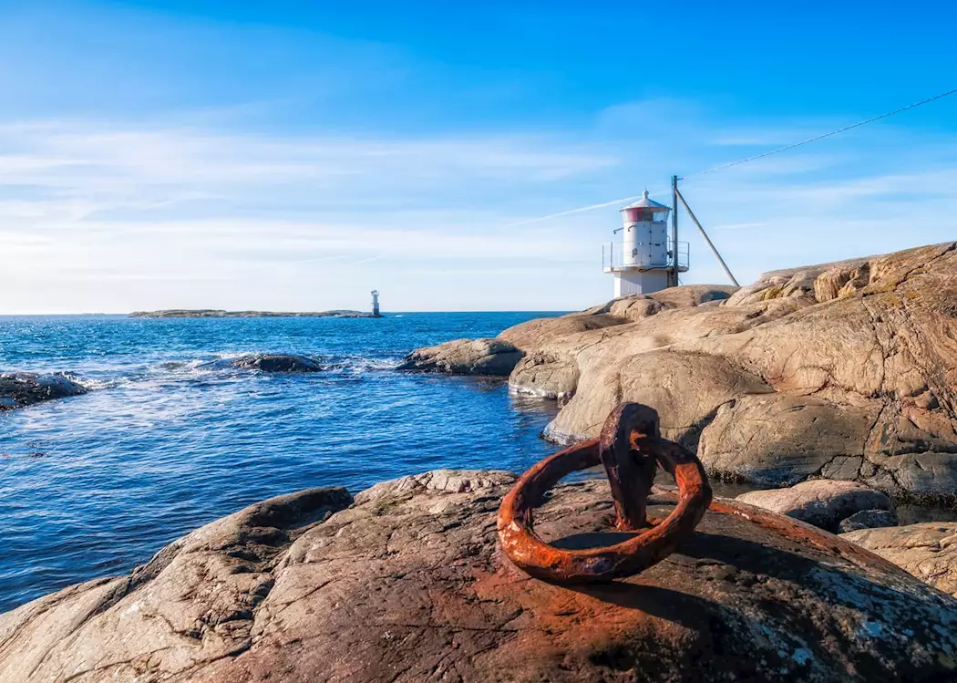 Lighthouse on the Gothenburg archipelago